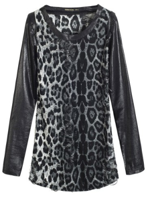 Women blouses with leopard - Click Image to Close